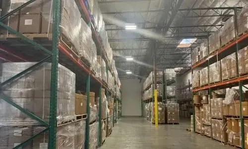 Organized Warehouse Racking